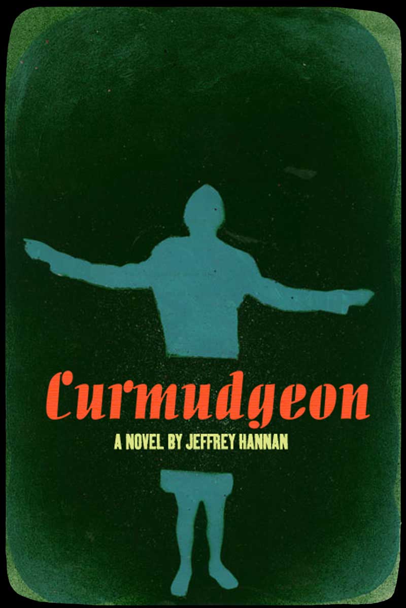 Book cover with a silhouetted figure in light blue on deep green; minimalist and expressive design.